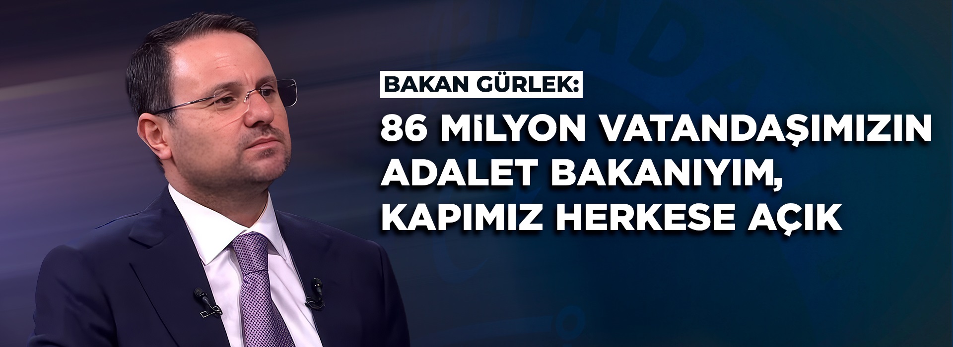 Adalet Bakanı Akın Gürlek canlı yayında açıklamalarda bulundu.